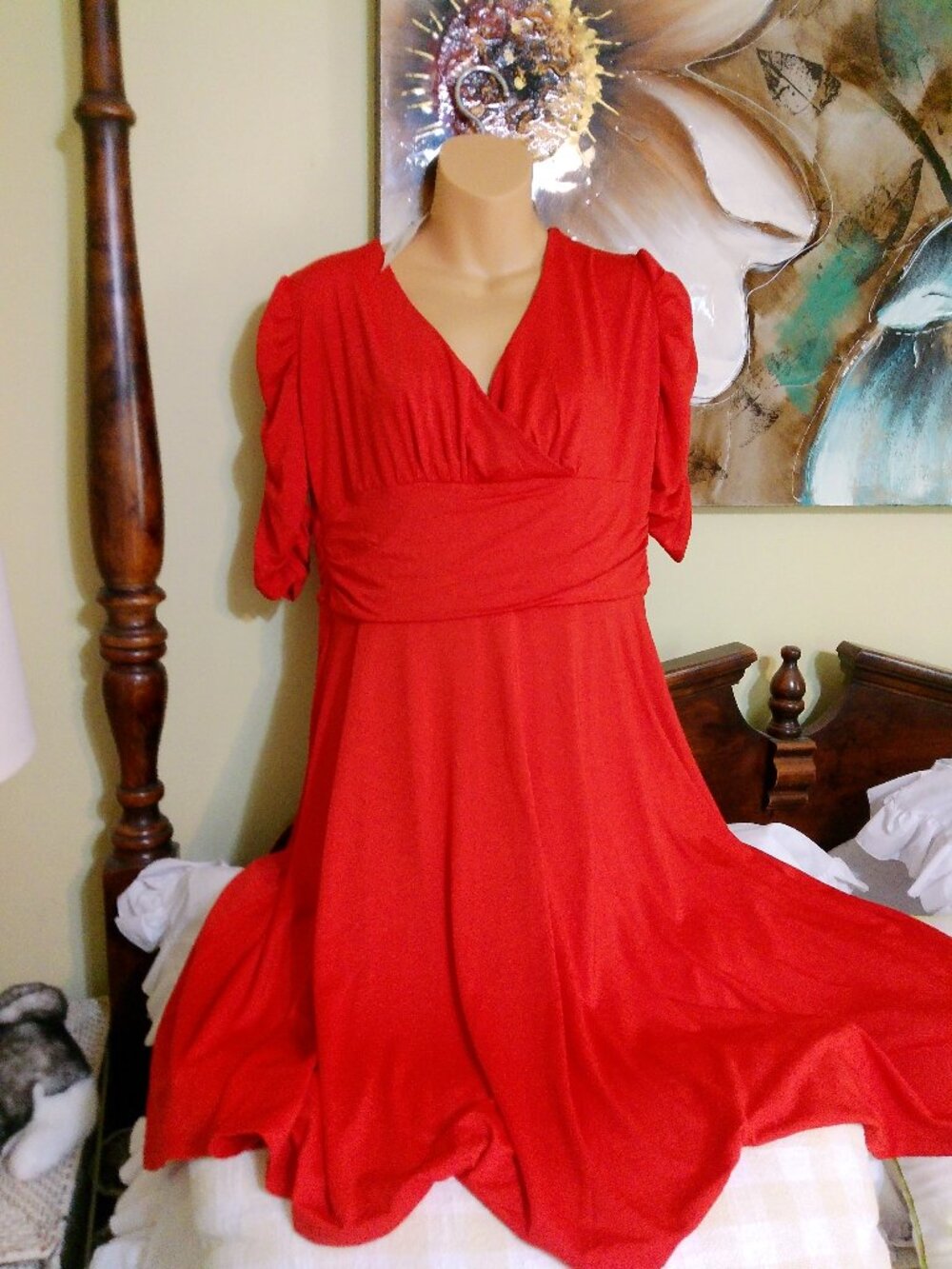 MEAVEOR RED DRESS SIZE XLARGE NWT